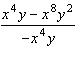 Perform the division (find the quotient).  