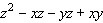 Factor by grouping.  