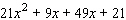 Factor the polynomial by grouping the terms together two at a time.