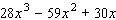 Factor the expression completely. Look first for the greatest common factor.