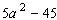 Factor completely.  