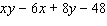 Factor the polynomial completely; that is, once you are finished factoring, none of the factors you obtain should be factorable.  