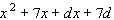 Factor the polynomial completely; that is, once you are finished factoring, none of the factors you obtain should be factorable.