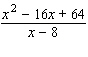 <strong>Reduce the following rational expression to lowest terms, if possible. </strong> A) B) C) D) E)