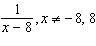 <strong>Reduce the following rational expression to lowest terms, if possible. Also, specify any restrictions on the variable. </strong> A) B) C) D) E)