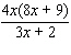 <strong>Reduce the following rational expression to lowest terms, if possible. </strong> A) B) C) D) E)