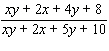 <strong>To reduce the following rational expression to lowest terms, you will have to use factoring by grouping. Be sure to factor each numerator and denominator completely before dividing out any common factors. (Remember, factoring by grouping takes two steps.) </strong> A) B) C) D) E)