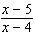 <strong>To reduce the following rational expression to lowest terms, you will have to use factoring by grouping. Be sure to factor each numerator and denominator completely before dividing out any common factors. (Remember, factoring by grouping takes two steps.) </strong> A) B) C) D) E)