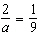 Solve the following equation. Be sure to check each answer in the original equation if you multiply both sides by an expression that contains the variable.
