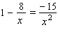 Solve the following equation. Be sure to check each answer in the original equation if you multiply both sides by an expression that contains the variable.