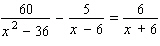 Solve the following equation. Be sure to check each answer in the original equation if you multiply both sides by an expression that contains the variable.