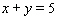 Graph and on the same coordinate system. At what points do the two graphs intersect?