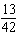 The sum of the reciprocals of two consecutive integers is . Find the two integers.