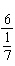 Simplify the complex fraction.  