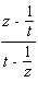Simplify the complex fraction.  