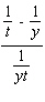 Simplify the complex fraction.  