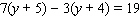 Solve the equation.  