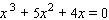 Solve the equation.  