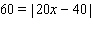 Solve the equation.  