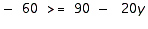Solve the inequality and graph the solution.  