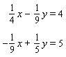 Solve the following system by the addition method. If the system is dependent or inconsistent, indicate this.