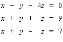 Solve the system. If the system is dependent or inconsistent, indicate this.