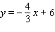<strong>For the following line, name the slope and y -intercept. Then write the equation of the line in slope-intercept form. </strong> A) B) C) D) E)