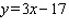 <strong>The slope of the line is m = 3 and one point on a line is (- 1, - 6). Find the equation of the line and write the answer in slope-intercept form.</strong> A) B) C) D) E)