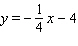 <strong>The slope of the line is and one point on a line is . Find the equation of the line and write the answer in slope-intercept form.</strong> A) B) C) D) E)