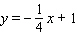 <strong>The slope of the line is and one point on a line is . Find the equation of the line and write the answer in slope-intercept form.</strong> A) B) C) D) E)