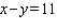<strong>Find the equation of the line that passes through the pair of points (5, 6) and (- 3, - 2). Write your answer in standard form.</strong> A) B) C) D) E)
