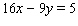 <strong>Find the equation of the line that passes through the pair of points. Write your answer in standard form. </strong> A) B) C) D) E)