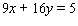 <strong>Find the equation of the line that passes through the pair of points. Write your answer in standard form. </strong> A) B) C) D) E)