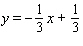<strong>Give the equation of the line perpendicular to the graph of that has an -intercept of .</strong> A) B) C) D) E)