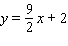 <strong>Find the equation of the line with x -intercept 9 and y -intercept 2.</strong> A) B) C) D) E)