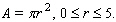<strong>The formula for the area of a circle with radius is given by The formula shows that is a function of State the domain and the range of the function </strong> A) B) C) D) E)
