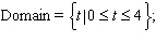 <strong>A ball is thrown straight up into the air from ground level. The relationship between the height h of the ball at any time t is illustrated by the following graph: The horizontal axis represents time t , and the vertical axis represents height h . State the domain and the range.</strong> A) B) C) D) E)
