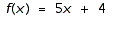 Let   and   . Find the function   .