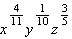 <strong>Use the properties of exponents to simplify the following as much as possible. Assume all bases are positive. </strong> A) B) C) D) E) none of these
