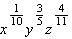 <strong>Use the properties of exponents to simplify the following as much as possible. Assume all bases are positive. </strong> A) B) C) D) E) none of these