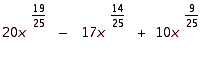 <strong>Multiply. (Assume the variable represents a nonnegative real number.) </strong> A) B) C) D) E)