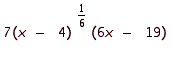 <strong>Factor from </strong> A) B) C) D) E)