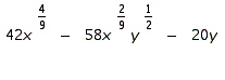 <strong>Multiply. (Assume the variables represent nonnegative real numbers.) </strong> A) B) C) D) E)