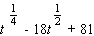 <strong>Multiply. (Assume the variable represents a nonnegative real number.) </strong> A) B) C) D) E)