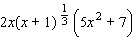 <strong>Factor from </strong> A) B) C) D) E)