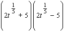 <strong>Factor the expression as if it were a trinomial. </strong> A) B) C) D) E)