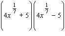<strong>Factor the expression as if it were a trinomial. </strong> A) B) C) D) E) none of these