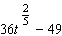 Factor the expression as if it were a trinomial.