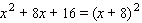 <strong>Fill in the blanks so that the left side is a perfect square trinomial; that is, complete the square. _____ _____ </strong> A) B) C) D) E)