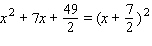 <strong>Fill in the blanks so that the left side is a perfect square trinomial; that is, complete the square. _____ _____ </strong> A) B) C) D) E)